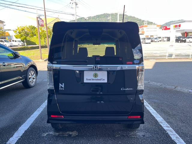 N-BOXカスタム G・Lパッケージ 1オーナー 禁煙車 ナビ&バックカメラ&ETC 左側オートスライドドア LEDヘッドライト 14インチ純正オイル(6枚目)