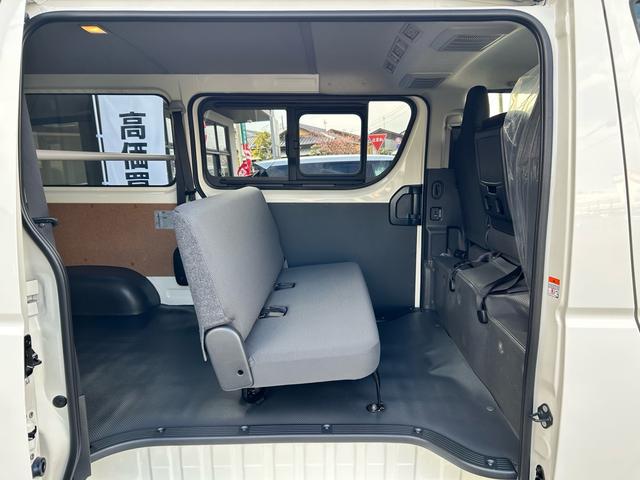ハイエースバン ＤＸ　ＧＬパッケージ　登録済未使用車　ＬＥＤヘッドライト　リヤヒーター＆リアクーラー　衝突被害軽減ブレーキ　キーレスエントリー　　ＧＬパッケージ（20枚目）