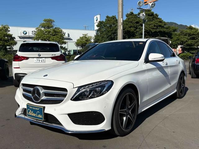 Cクラス C180アバンギャルド AMGライン 18インチAW 黒革シート ナビ TV ETC Bカメラ ドラレコ BT アダプティブクルーズ ブラインドスポットモニター パワーシート パワーバックドア F/Rコーナーセンサー(3枚目)