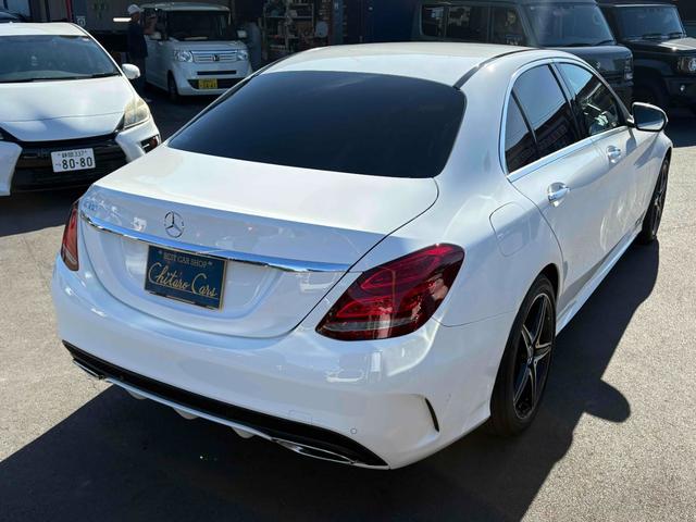 Cクラス C180アバンギャルド AMGライン 18インチAW 黒革シート ナビ TV ETC Bカメラ ドラレコ BT アダプティブクルーズ ブラインドスポットモニター パワーシート パワーバックドア F/Rコーナーセンサー(5枚目)