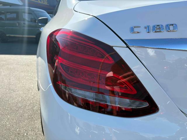 Cクラス C180アバンギャルド AMGライン 18インチAW 黒革シート ナビ TV ETC Bカメラ ドラレコ BT アダプティブクルーズ ブラインドスポットモニター パワーシート パワーバックドア F/Rコーナーセンサー(14枚目)