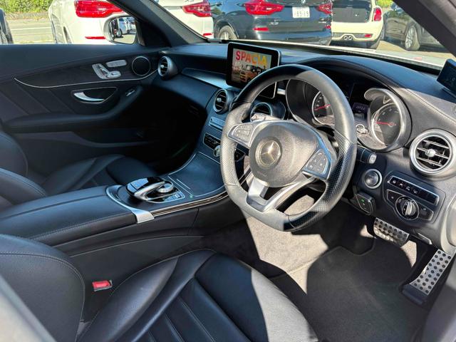 Cクラス C180アバンギャルド AMGライン 18インチAW 黒革シート ナビ TV ETC Bカメラ ドラレコ BT アダプティブクルーズ ブラインドスポットモニター パワーシート パワーバックドア F/Rコーナーセンサー(23枚目)