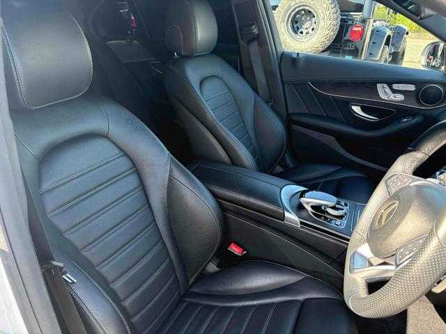 Cクラス C180アバンギャルド AMGライン 18インチAW 黒革シート ナビ TV ETC Bカメラ ドラレコ BT アダプティブクルーズ ブラインドスポットモニター パワーシート パワーバックドア F/Rコーナーセンサー(24枚目)