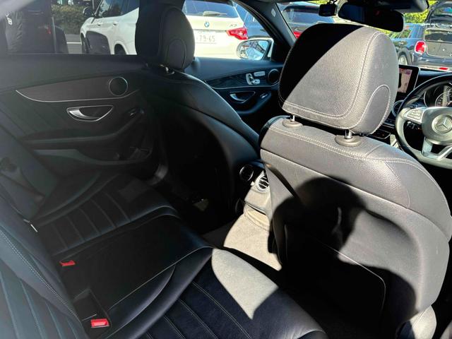 Cクラス C180アバンギャルド AMGライン 18インチAW 黒革シート ナビ TV ETC Bカメラ ドラレコ BT アダプティブクルーズ ブラインドスポットモニター パワーシート パワーバックドア F/Rコーナーセンサー(30枚目)