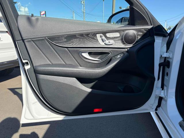 Cクラス C180アバンギャルド AMGライン 18インチAW 黒革シート ナビ TV ETC Bカメラ ドラレコ BT アダプティブクルーズ ブラインドスポットモニター パワーシート パワーバックドア F/Rコーナーセンサー(45枚目)