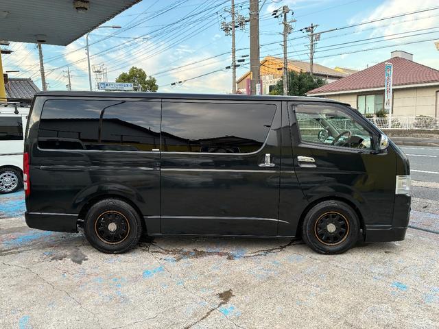 ハイエースバン ロングスーパーGL キーレス 純正ナビ TV バックカメラ ETC AC100V 両側スライドドア 社外15インチAW(8枚目)
