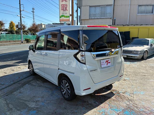 ルーミー カスタムＧ　スマートキー　プッシュスタート　純正ナビ　ＴＶ　バックカメラ　アラウンドビューモニター　ステアリングスイッチ　クルコン　ドラレコ　両側パワースライドドア　スマートアシスト　純正１４インチＡＷ（5枚目）