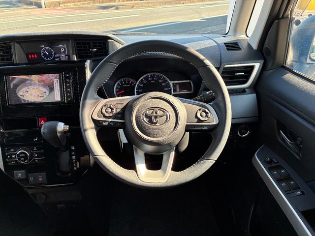 ルーミー カスタムＧ　スマートキー　プッシュスタート　純正ナビ　ＴＶ　バックカメラ　アラウンドビューモニター　ステアリングスイッチ　クルコン　ドラレコ　両側パワースライドドア　スマートアシスト　純正１４インチＡＷ（21枚目）