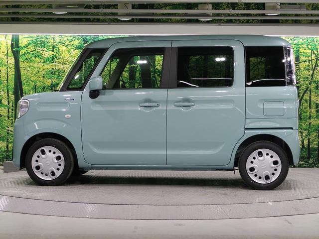 ハイブリッドG 禁煙車 スズキセーフティーサポート クリアランスソナー 車線逸脱警報 スマートキー オートエアコン オートライト アイボリーインパネ リアシートスライド ヘッドライトレベライザー(23枚目)
