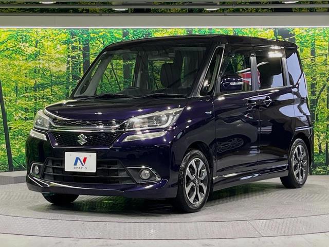 ソリオバンディット ハイブリッドＭＶ　禁煙車　デュアルカメラブレーキサポート　純正ナビ　全周囲カメラ　電動スライドドア　シートヒーター　オートエアコン　ＬＥＤライト　オートライト　クルーズコントロール　ＥＴＣ　車線逸脱警報（36枚目）