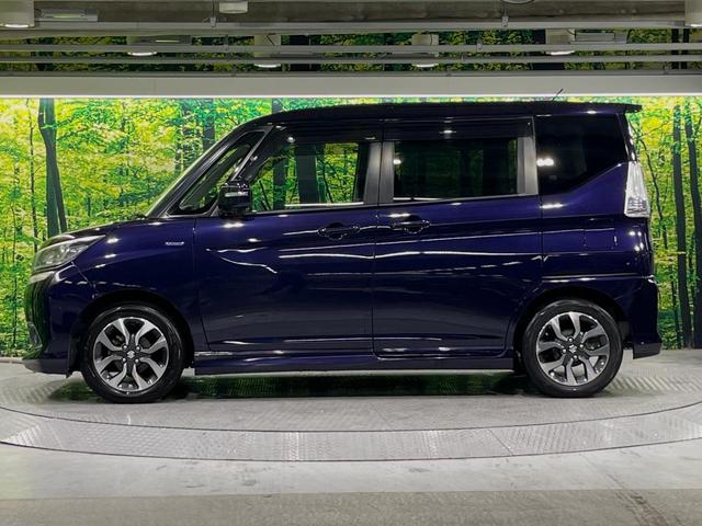 ソリオバンディット ハイブリッドＭＶ　禁煙車　デュアルカメラブレーキサポート　純正ナビ　全周囲カメラ　電動スライドドア　シートヒーター　オートエアコン　ＬＥＤライト　オートライト　クルーズコントロール　ＥＴＣ　車線逸脱警報（39枚目）