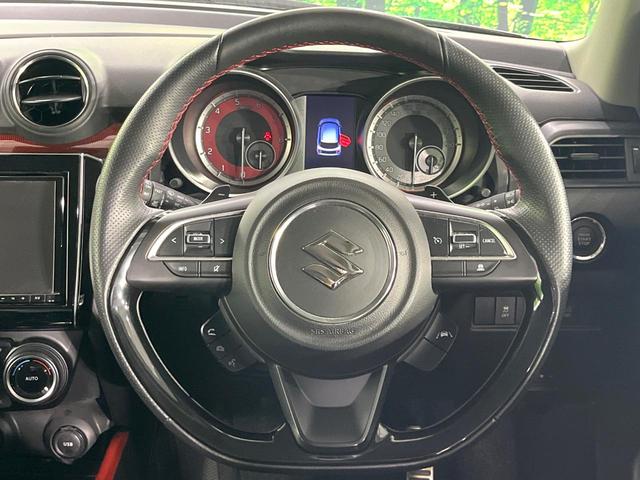 スイフトスポーツ ベースグレード　禁煙車　デュアルカメラブレーキ　純正８型ナビ　全周囲カメラ　オートエアコン　ＥＴＣ　ＬＥＤライト　ハイビームアシスト　シートヒーター　車線逸脱警報　アダプティブクルーズ　ステアリングスイッチ（11枚目）