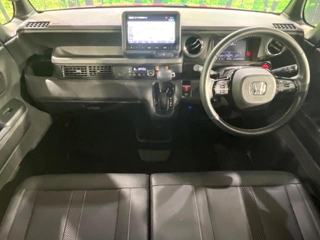 Ｎ－ＢＯＸカスタム コーディネートスタイル　禁煙車　ホンダセンシング　純正８型ナビ　バックカメラ　両側電動スライド　アダプティブクルーズ　シートヒーター　ＬＥＤヘッド＆フォグ　オートハイビーム　スマートキー　オートエアコン　車線逸脱警報（2枚目）