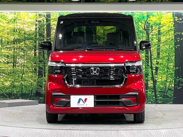 Ｎ－ＢＯＸカスタム コーディネートスタイル　禁煙車　ホンダセンシング　純正８型ナビ　バックカメラ　両側電動スライド　アダプティブクルーズ　シートヒーター　ＬＥＤヘッド＆フォグ　オートハイビーム　スマートキー　オートエアコン　車線逸脱警報（14枚目）