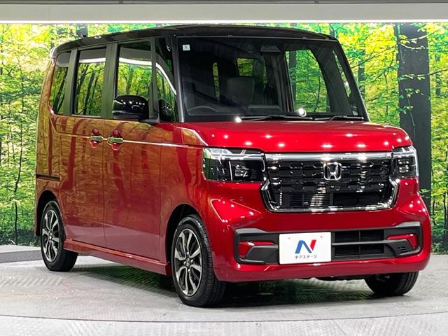 Ｎ－ＢＯＸカスタム コーディネートスタイル　禁煙車　ホンダセンシング　純正８型ナビ　バックカメラ　両側電動スライド　アダプティブクルーズ　シートヒーター　ＬＥＤヘッド＆フォグ　オートハイビーム　スマートキー　オートエアコン　車線逸脱警報（16枚目）