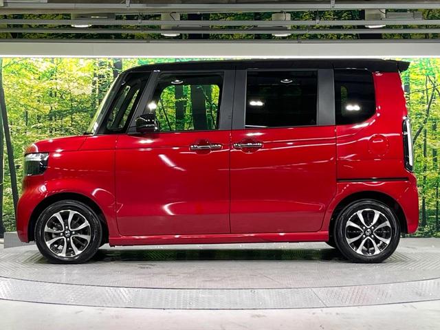 Ｎ－ＢＯＸカスタム コーディネートスタイル　禁煙車　ホンダセンシング　純正８型ナビ　バックカメラ　両側電動スライド　アダプティブクルーズ　シートヒーター　ＬＥＤヘッド＆フォグ　オートハイビーム　スマートキー　オートエアコン　車線逸脱警報（24枚目）