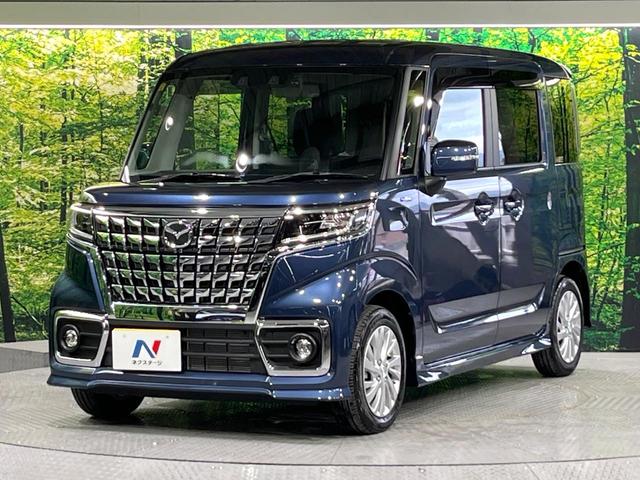 フレアワゴンカスタムスタイル ハイブリッドＸＧ　禁煙車　後期型　デュアルカメラブレーキ　純正ナビ　バックカメラ　電動スライドドア　車線逸脱警報　オートエアコン　コーナーセンサー　シートヒーター　レーダークルーズコント路ＬＥＤライト（41枚目）