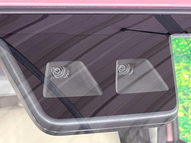 ムーヴキャンバス ＧホワイトアクセントＶＳ　ＳＡＩＩＩ　禁煙車　特別仕様車　衝突軽減　純正ナビ　全周囲カメラ　Ｂｌｕｅｔｏｏｔｈ再生　両側電動スライド　シートヒーター　ＬＥＤライト　オートハイビーム　オートエアコン　スマートキー　ＥＴＣ　横滑り防止装置（3枚目）