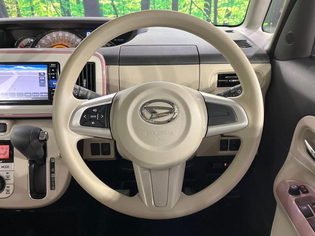 ムーヴキャンバス ＧホワイトアクセントＶＳ　ＳＡＩＩＩ　禁煙車　特別仕様車　衝突軽減　純正ナビ　全周囲カメラ　Ｂｌｕｅｔｏｏｔｈ再生　両側電動スライド　シートヒーター　ＬＥＤライト　オートハイビーム　オートエアコン　スマートキー　ＥＴＣ　横滑り防止装置（11枚目）