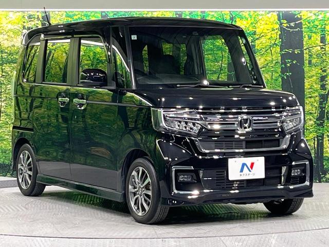 Ｎ－ＢＯＸカスタム Ｌ　禁煙車　後期型　ホンダセンシング　純正８型ナビ　バックカメラ　電動スライドドア　レーンアシスト　前席シートヒーター　コーナーセンサー　ＬＥＤライト　オートライト　オートエアコン　ＥＴＣ　後席シェード（16枚目）