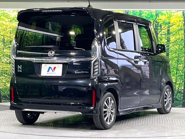 Ｎ－ＢＯＸカスタム Ｌ　禁煙車　後期型　ホンダセンシング　純正８型ナビ　バックカメラ　電動スライドドア　レーンアシスト　前席シートヒーター　コーナーセンサー　ＬＥＤライト　オートライト　オートエアコン　ＥＴＣ　後席シェード（17枚目）
