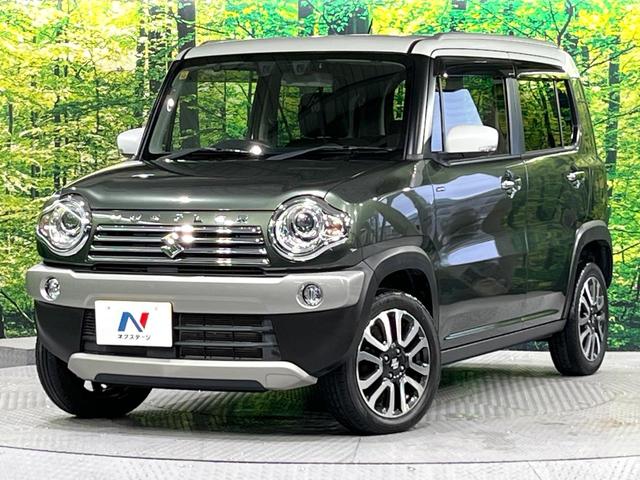 ハスラー JスタイルII 禁煙車 2トーンカラー メモリーナビ Bluetooth再生 シートヒーター 車線逸脱警報 ETC HIDライト オートライト オートエアコン 純正15インチアルミホイール ETC スマートキー(30枚目)
