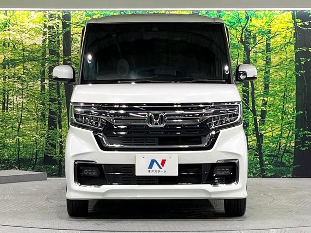 N-BOXカスタム Lターボ 禁煙車 ホンダセンシング メモリーナビ バックカメラ 両側電動スライド レーンアシスト 前席シートヒーター オートエアコン LEDライト 電動パーキングブレーキ コーナーセンサー ETC(14枚目)