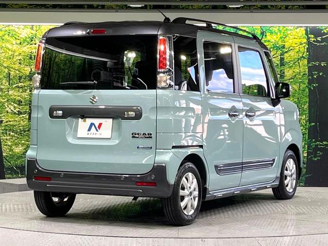 スペーシアギア ハイブリッドXZ 禁煙車 2トーンカラー セーフティサポート メモリーナビ バックカメラ 両側電動スライド 前席シートヒーター コーナーセンサー LEDライト オートライト オートエアコン 車線逸脱警報 ETC(17枚目)