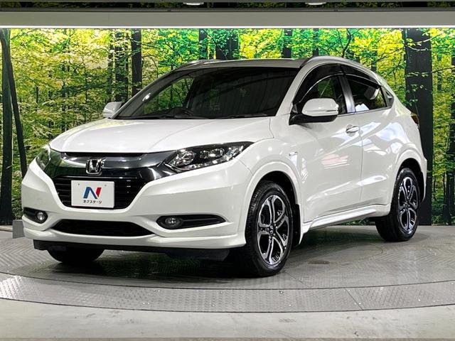 ヴェゼル ハイブリッドZ 禁煙車 衝突軽減装置 純正ナビ バックカメラ 前席シートヒーター パドルシフト ETC 電動パーキングブレーキ LEDライト オートライト オートエアコン シートリフター スマートキー 純正17AW(33枚目)