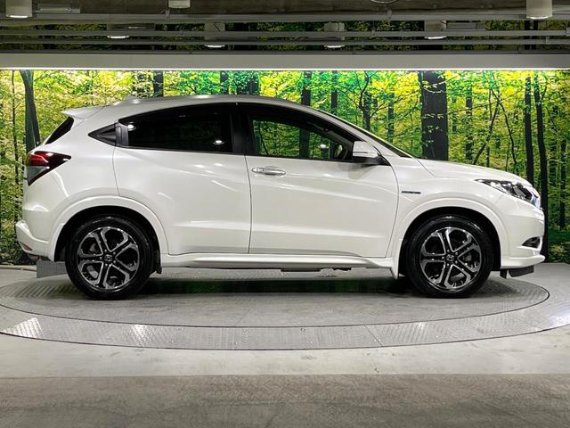 ヴェゼル ハイブリッドZ 禁煙車 衝突軽減装置 純正ナビ バックカメラ 前席シートヒーター パドルシフト ETC 電動パーキングブレーキ LEDライト オートライト オートエアコン シートリフター スマートキー 純正17AW(36枚目)