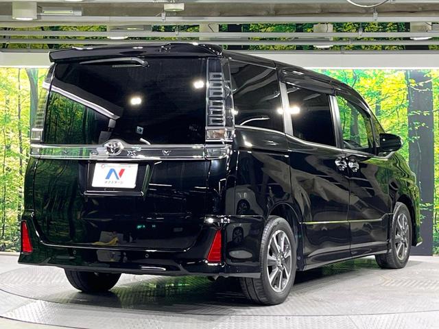 ヴォクシー ZS 煌II 禁煙車 フリップダウンモニター 衝突軽減装置 純正10型ナビ バックカメラ 両側電動スライド クルコン LEDヘッド オートハイビーム デュアルエアコン リアオートエアコン クリアランスソナー ETC(18枚目)