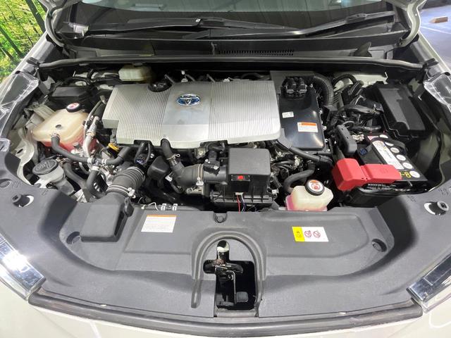 プリウス Sセーフティプラス 禁煙車 衝突軽減装置 純正9型ナビ バックカメラ レーダークルーズ ETC LEDヘッド&フォグ オートハイビーム オートエアコン クリアランスソナー ステアリングスイッチ 車線逸脱警報(18枚目)