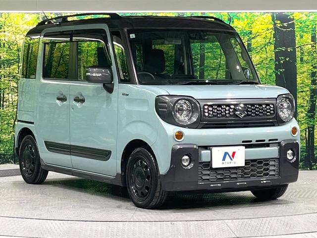 スペーシアギア ハイブリッドXZ ターボ 両側電動ドア 純正SDナビ 衝突被害軽減システム 禁煙車 ドラレコ スマートキー LEDヘッド ビルトインETC クルコン オートライト オートエアコン 純正14インチアルミ Bluetooth(16枚目)