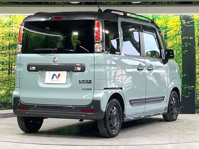 スペーシアギア ハイブリッドXZ ターボ 両側電動ドア 純正SDナビ 衝突被害軽減システム 禁煙車 ドラレコ スマートキー LEDヘッド ビルトインETC クルコン オートライト オートエアコン 純正14インチアルミ Bluetooth(17枚目)