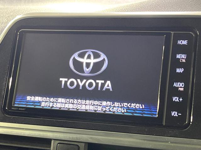 シエンタ G クエロ 両側電動ドア 純正SDナビ 全周囲カメラ 衝突被害軽減システム 禁煙車 スマートキー LEDヘッド ビルトインETC オートライト オートエアコン Bluetooth CD フルセグ LEDフォグ(4枚目)