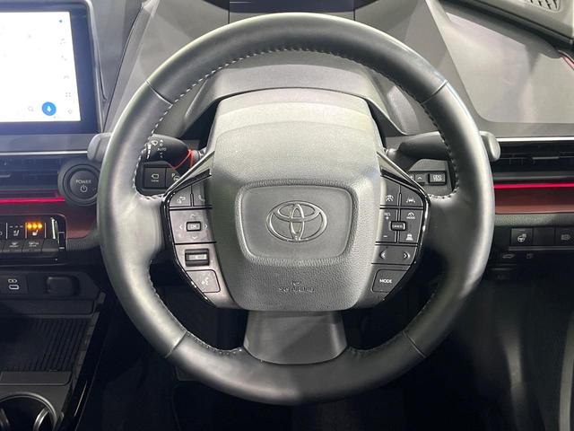 プリウス Ｚ　禁煙車　セーフティセンス　純正１２．３型ナビ　全周囲カメラ　シートエアコン　ブラインドスポットモニター　パークアシスト　ＡＣ１００Ｖ電源　パワーシート　電動リアゲート　オートハイビーム　ＬＥＤライト（11枚目）