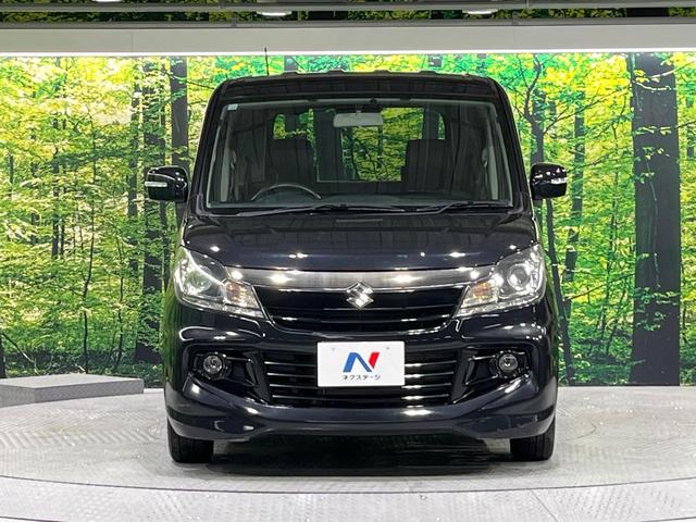 ソリオバンディット アイドリングストップ 禁煙車 メモリーナビ Bluetooth再生 地デジ 両側電動スライド オートエアコン スマートキー プッシュスタート 革巻きステアリング ウィンカーミラー シートリフター 電動格納ミラー(13枚目)
