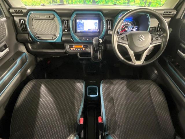 ハスラー ハイブリッドXターボ 禁煙車 2トーンカラー セーフティサポート SDナビ Bluetooth再生 バックカメラ 前席シートヒーター コーナーセンサー パドルシフト レーダークルーズコントロール 車線逸脱警報 USB端子(2枚目)