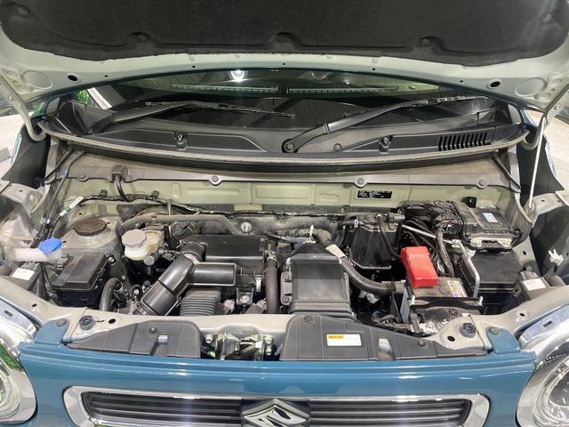 ハスラー ハイブリッドXターボ 禁煙車 2トーンカラー セーフティサポート SDナビ Bluetooth再生 バックカメラ 前席シートヒーター コーナーセンサー パドルシフト レーダークルーズコントロール 車線逸脱警報 USB端子(18枚目)