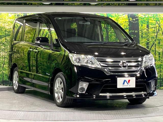 セレナ ハイウェイスター S-ハイブリッド 禁煙車 純正ナビ バックカメラ フリップダウンモニター 両側電動スライド リアオートエアコン ETC スマートキー クルーズコントロール 横滑り防止装置 純正アルミホイール アイドリングストップ(16枚目)