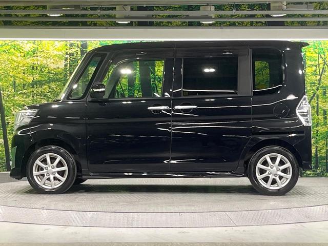タント カスタムX トップエディションSA 禁煙車 スマートアシスト 純正8型ナビ バックカメラ 電動スライドドア ETC オートエアコン 後席サンシェード スマートキー 横滑り防止装置 純正14インチアルミホイール LEDライト(47枚目)