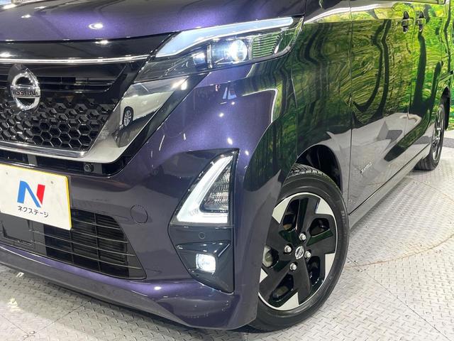 ルークス ハイウェイスター　Ｘ　プロパイロットエディション　禁煙車　プロパイロット　衝突軽減　純正９型ナビ　全周囲カメラ　ハンズフリー両側電動スライド　レーダークルーズ　スマートキー　ＬＥＤヘッドライト　オートライト　オートエアコン　純正１４インチＡＷ（12枚目）