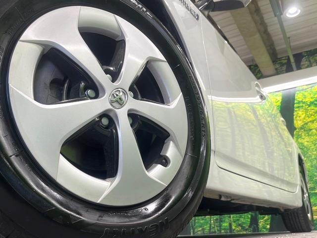 プリウス G 禁煙車 SDナビ クルーズコントロール バックカメラ ETC ハーフレザーシート パワーシート スマートキー HIDヘッドライト オートエアコン 純正15インチアルミホイール Bluetooth(13枚目)