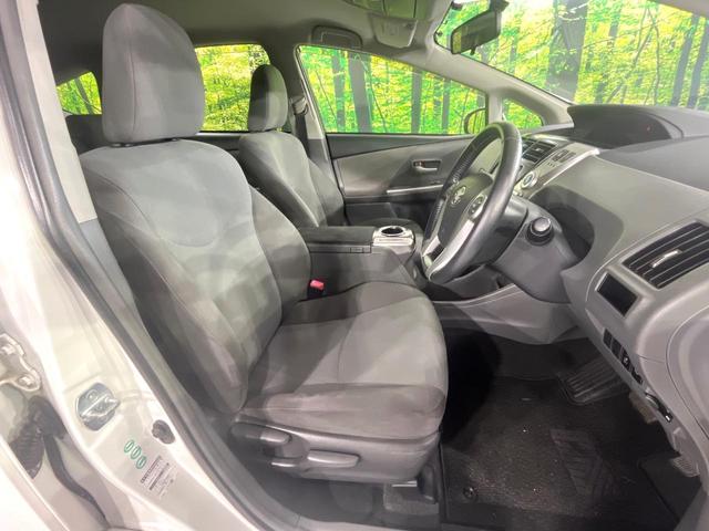 プリウスアルファ Ｓツーリングセレクション　禁煙車　純正ＳＤナビ　ＥＴＣ　オートライト　スマートキー　ＬＥＤヘッドライト　オートエアコン　純正１７インチアルミホイール　ヘッドライトウォッシャー　シートリフタ　Ｂｌｕｅｔｏｏｔｈ　ＣＤ　ＤＶＤ再生（8枚目）