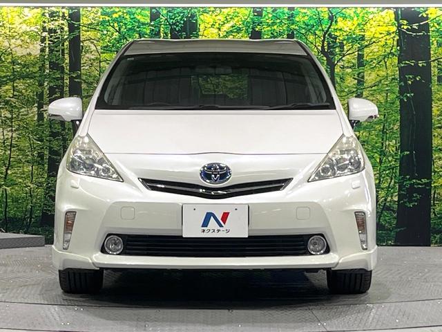 プリウスアルファ Ｓツーリングセレクション　禁煙車　純正ＳＤナビ　ＥＴＣ　オートライト　スマートキー　ＬＥＤヘッドライト　オートエアコン　純正１７インチアルミホイール　ヘッドライトウォッシャー　シートリフタ　Ｂｌｕｅｔｏｏｔｈ　ＣＤ　ＤＶＤ再生（14枚目）