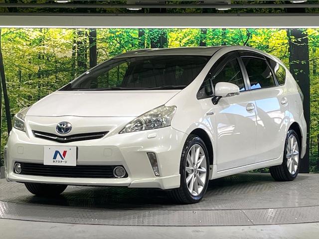 プリウスアルファ Ｓツーリングセレクション　禁煙車　純正ＳＤナビ　ＥＴＣ　オートライト　スマートキー　ＬＥＤヘッドライト　オートエアコン　純正１７インチアルミホイール　ヘッドライトウォッシャー　シートリフタ　Ｂｌｕｅｔｏｏｔｈ　ＣＤ　ＤＶＤ再生（42枚目）