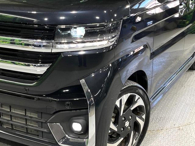 スペーシアカスタム ハイブリッドXSターボ 禁煙車 衝突軽減 純正9型ナビ 全周囲カメラ 両側電動スライド 前席シートヒーター パドルシフト ETC ステアリングヒーター ヘッドアップディスプレイ オートエアコン 純正15インチAW(12枚目)