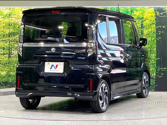 スペーシアカスタム ハイブリッドXSターボ 禁煙車 衝突軽減 純正9型ナビ 全周囲カメラ 両側電動スライド 前席シートヒーター パドルシフト ETC ステアリングヒーター ヘッドアップディスプレイ オートエアコン 純正15インチAW(17枚目)