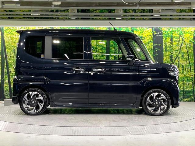 スペーシアカスタム ハイブリッドXSターボ 禁煙車 衝突軽減 純正9型ナビ 全周囲カメラ 両側電動スライド 前席シートヒーター パドルシフト ETC ステアリングヒーター ヘッドアップディスプレイ オートエアコン 純正15インチAW(42枚目)