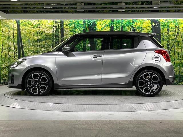 スイフトスポーツ ベースグレード 禁煙車 セーフティサポート 純正ナビ 全周囲カメラ アダプティブクルーズ 車線逸脱警報 コーナーセンサー オートエアコン LEDライト ハイビームアシスト パドルシフト シートヒーター スマートキー(39枚目)